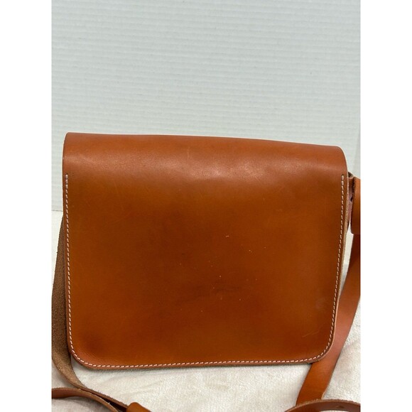 Marcus B Leather Handbag Women's Color Saddle Crossbody Strap “ KAM NO. 01” - Picture 2 of 12